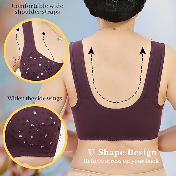 SOSTÉN PARA MUJERES MADURAS SIN AROS, SUAVE Y TRANSPIRABLE