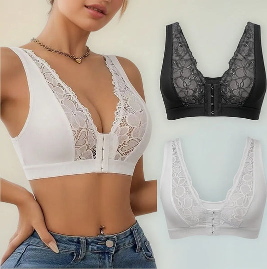 SOSTÉN DEPORTIVO CON ENCAJE TRANSPIRABLE