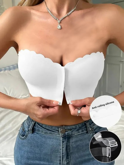 SUJETADOR SIN COSTURAS - SEDA FRÍA SIN AROS (3 PIEZAS)
