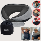 Oddie® Almohada ergonómica 3 en 1: viaje, trabajo y descanso