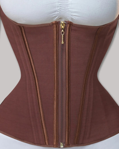 FAJA MOLDEADORA FEMENINA CON VARILLAS DE ACERO Y TOP DEPORTIVO