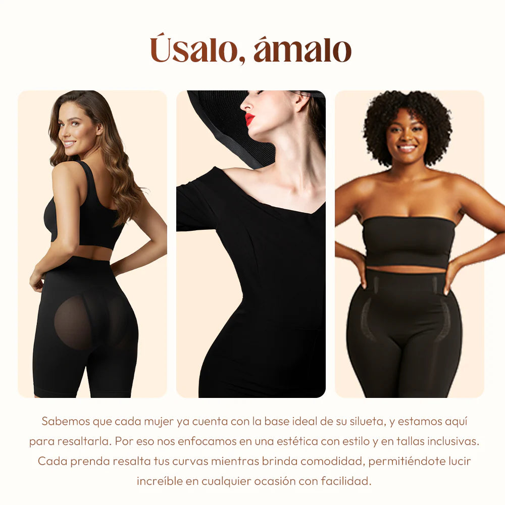 SHORT MOLDEADOR QUE LEVANTA Y DA FORMA DE DURAZNO.