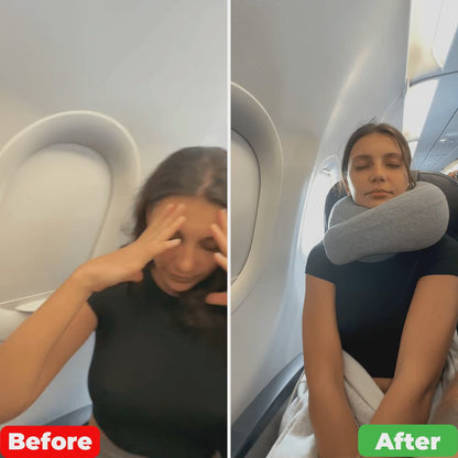 Oddie® Almohada ergonómica 3 en 1: viaje, trabajo y descanso