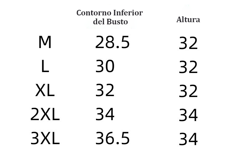 SOSTÉN SIN AROS NI COSTURAS